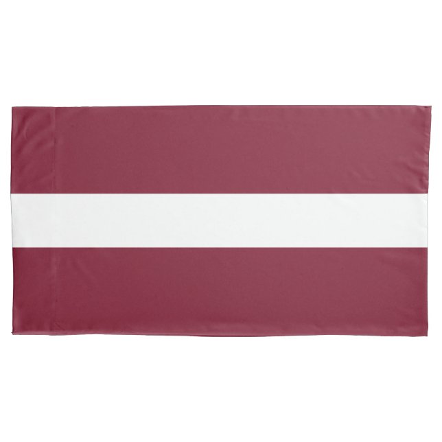 Latvia flag pillowcase (Front)