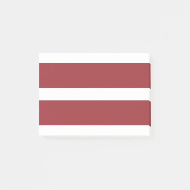 Latvia Flag Post-it Notes (Front)