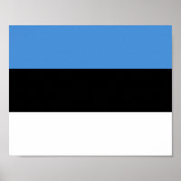 Latvia Flag Poster
