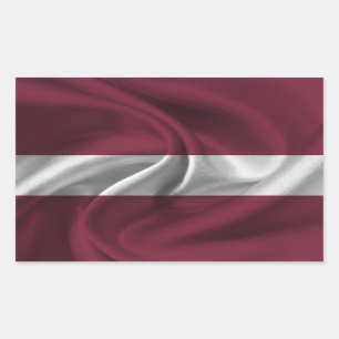 Latvia Flag Sticker