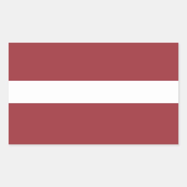Latvia Flag Stickers* Sticker (Front)