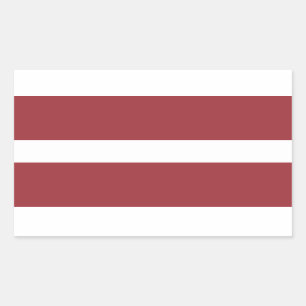 Latvia Flag Stickers* Sticker