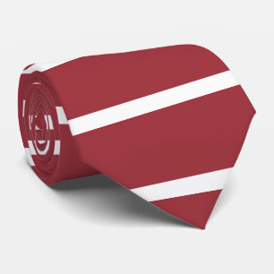 Latvia Flag Tie