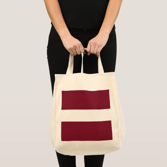 Latvia flag tote bag (Front (Product))