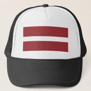 Latvia Flag Trucker Hat
