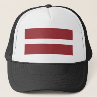 Latvia Flag Trucker Hat
