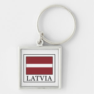 Latvia keychain
