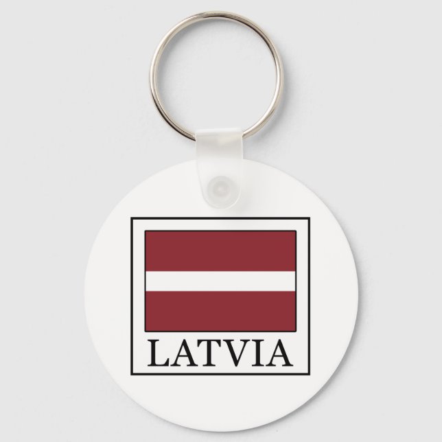Latvia Keychain (Front)