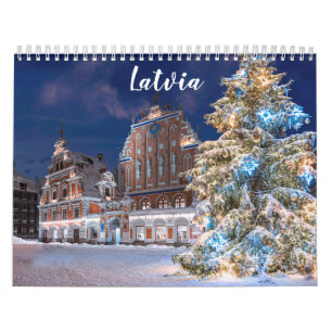 Latvia landscapes photo Calendar
