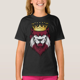 Latvia Lion King Flag T-Shirt