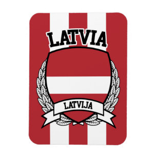 Latvia Magnet