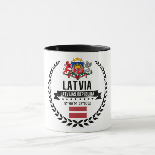 Latvia Mug