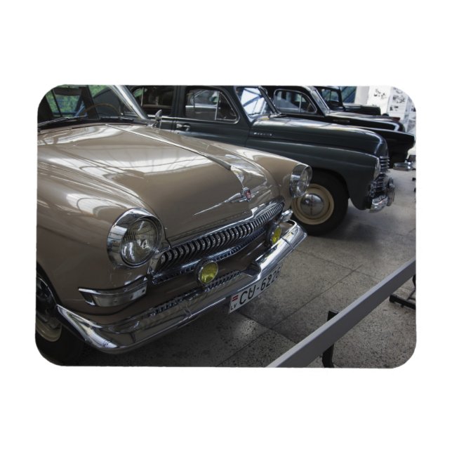 Latvia, Riga, Riga Motor Museum, 1960s Magnet (Horizontal)