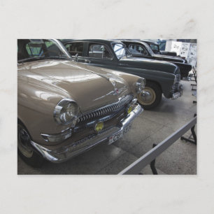 Latvia, Riga, Riga Motor Museum, 1960s Postcard