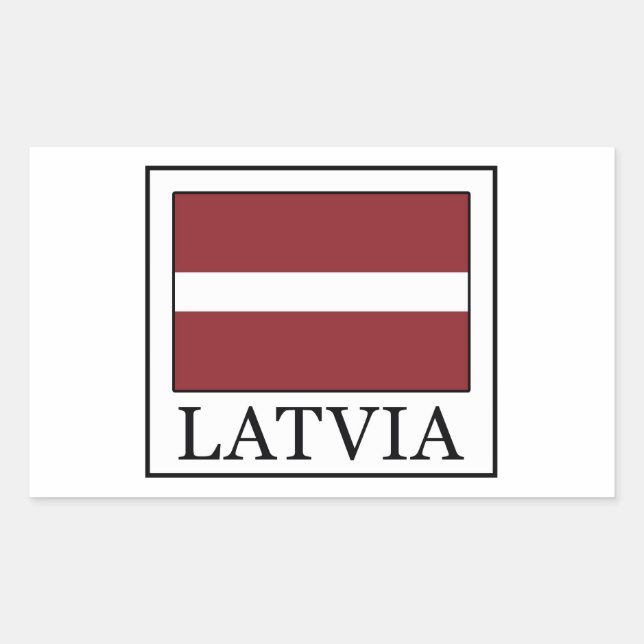 Latvia Sticker (Front)