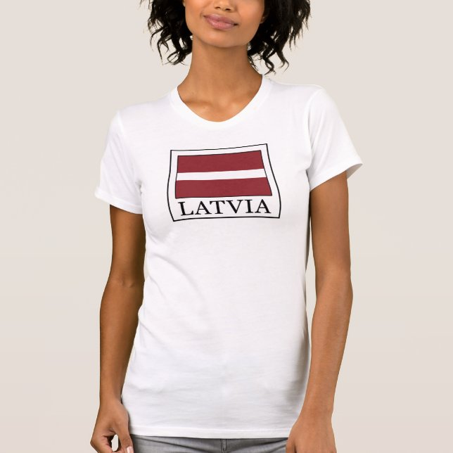 Latvia T-Shirt (Front)