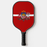 Latvian flag-coat of arms