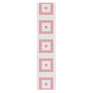 Latvian Morning SUN geometric pattern I Short Table Runner