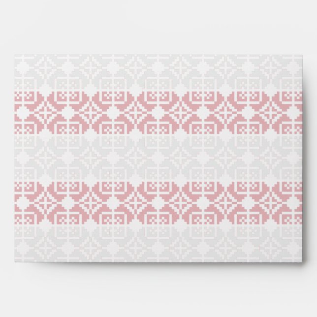 Latvian Morning SUN geometric pattern II Envelopes (Front)