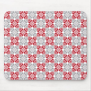 Latvian Morning SUN geometric pattern III Mouse Pad