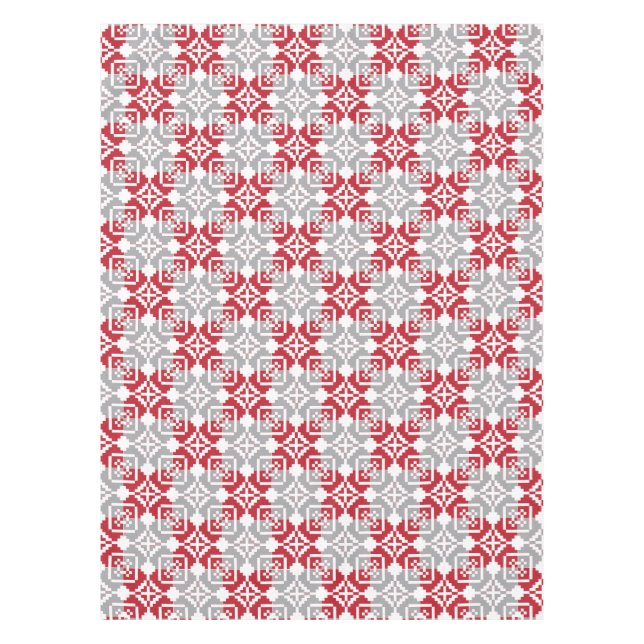 Latvian Morning SUN geometric pattern III Tablecloth (Front)