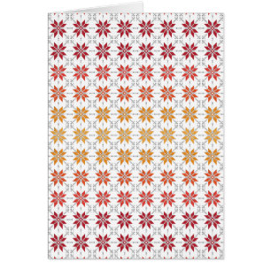 Latvian Morning SUN geometric pattern IV