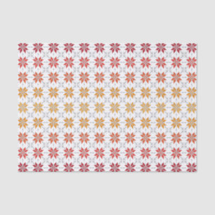 Latvian Morning SUN geometric pattern IV Tissue Paper