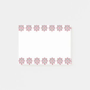 Latvian Morning SUN geometric pattern VII Post-it Notes