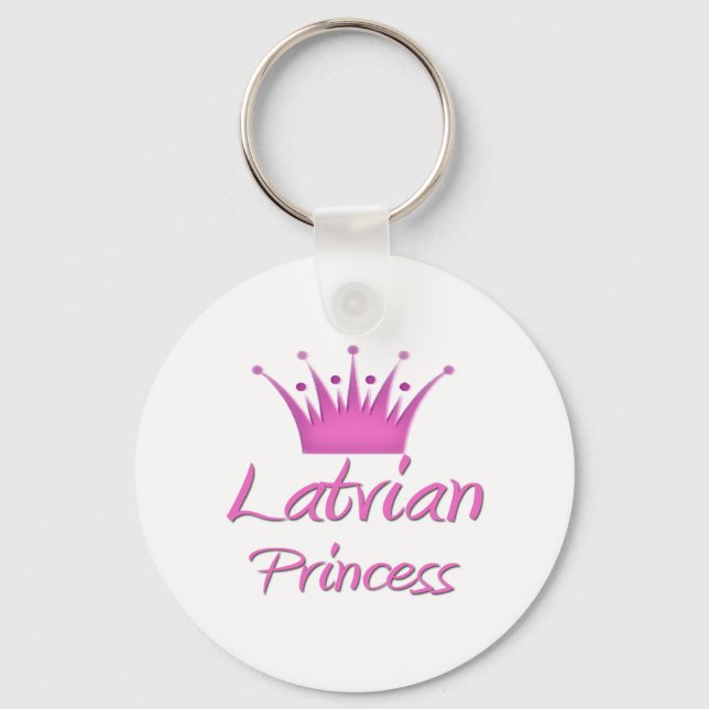 Latvian Princess Keychain (Front)
