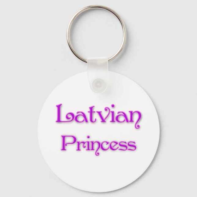 Latvian Princess Keychain (Front)