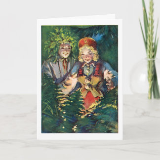 Latvian Summer solstice Card