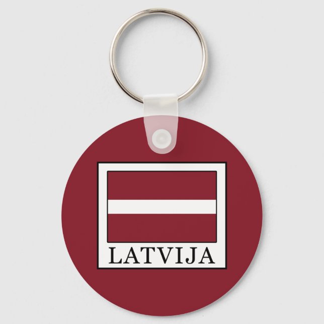 Latvija Keychain (Front)