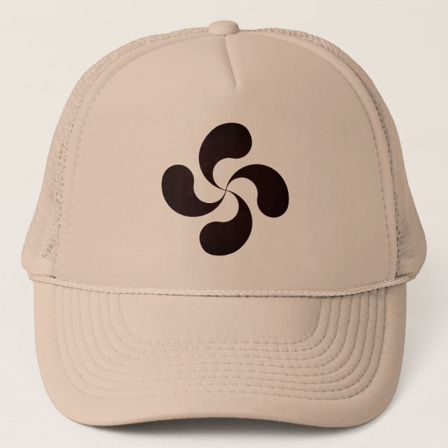 Lauburu symbol trucker hat (Front)