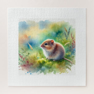 Laucha in natural light 300924AREF151 - Watercolor Jigsaw Puzzle