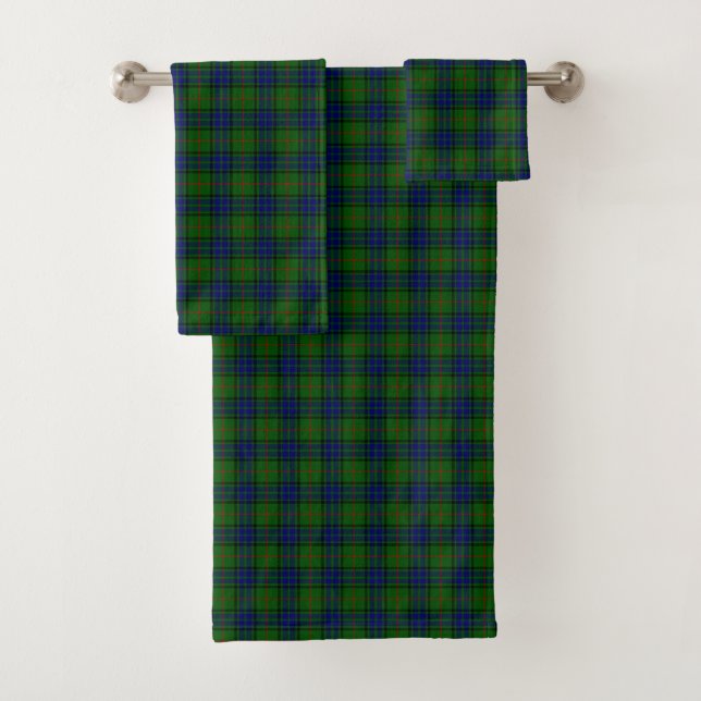 Lauder tartan bleu vert plaid (En situation)