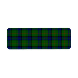 Lauder tartan bleu vert plaid