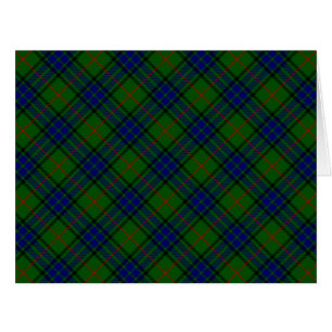 Lauder tartan bleu vert plaid