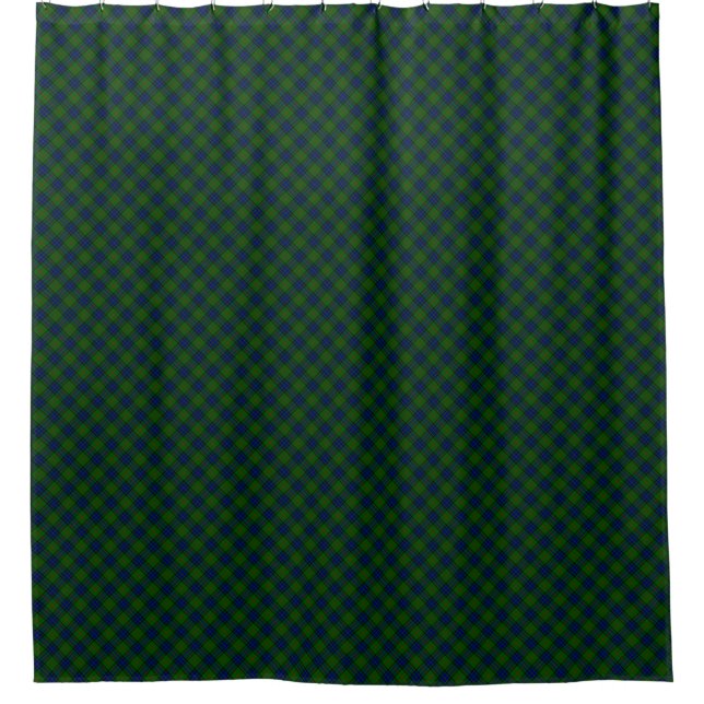 Lauder tartan blue green plaid (Front)