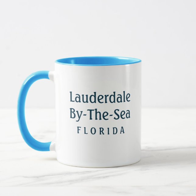 Lauderdale By-The-Sea Coffee Mug (Left)