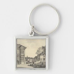Laugenour residence, Woodland Keychain