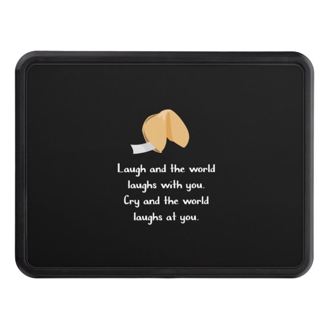 Laugh and Cry Trailer Hitch Cover (Front)
