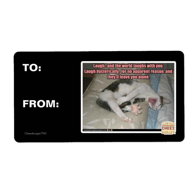 Laugh and the world laughs with you (Front)