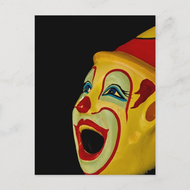 Laugh and the World Laughs With You! Postcard (Front)