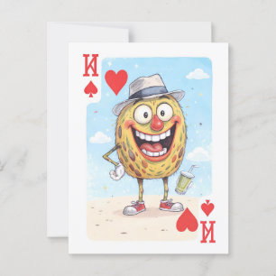 Laugh Deck Postcard