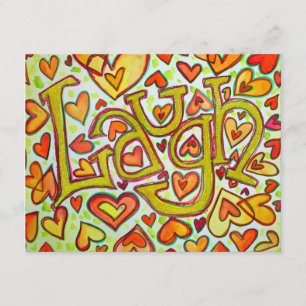 Laugh Information Sheet about DonnaBellas Angels Enclosure Card