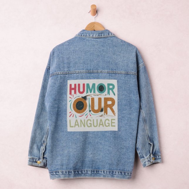 Laugh Lines : Custom Women's Denim Jacket (Hangar)