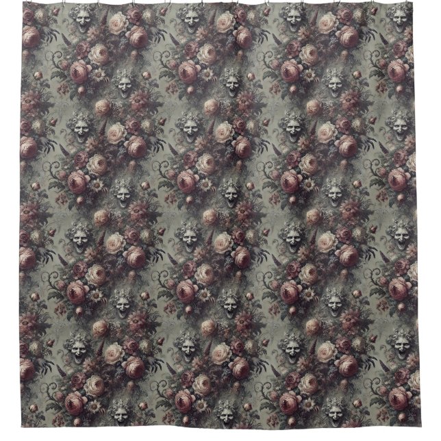 Laugh Lines – Gothic Floral  (Front)