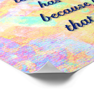 Laugh often, love much… Poster Print