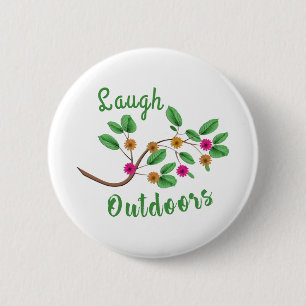 Laugh Outdoors 2 Inch Round Button