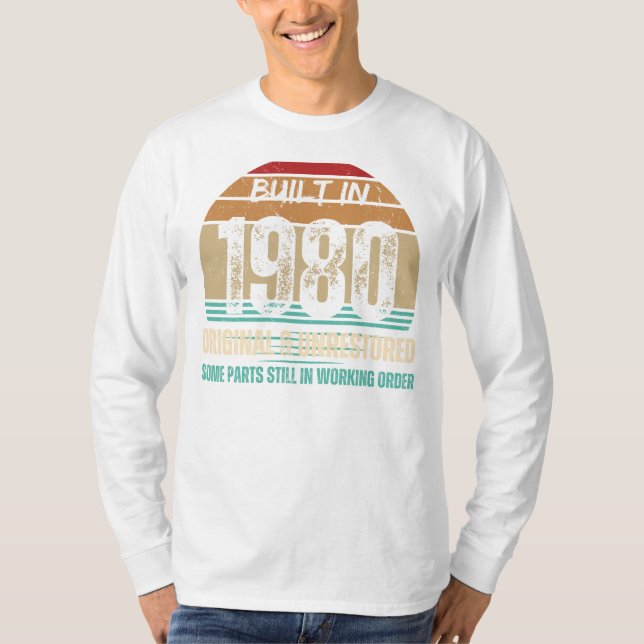 Laugh Through Time: 80 Original & Unrestored Tee,  T-Shirt (Front)
